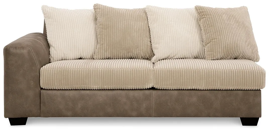 Keskin 2-Piece Sectional with Chaise