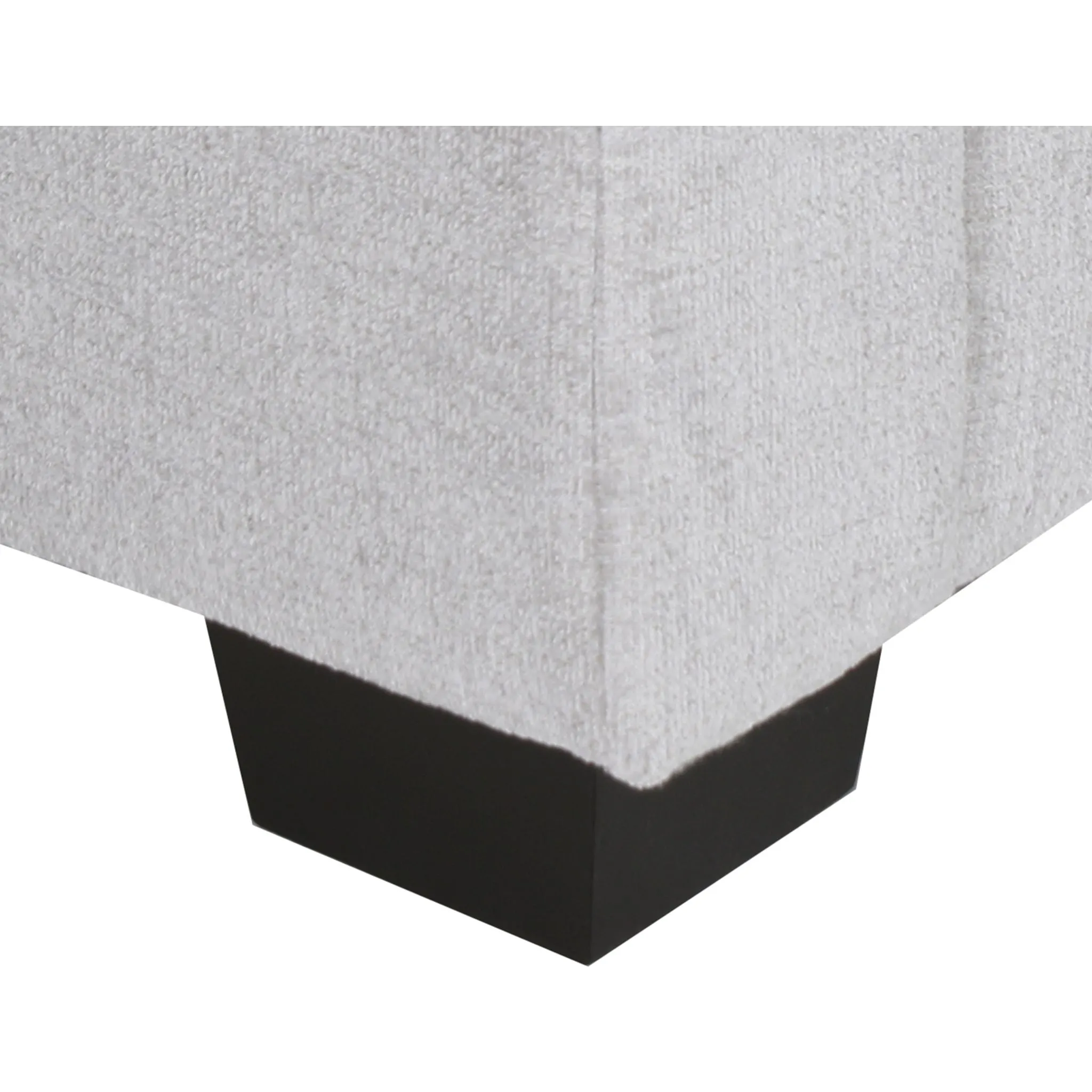 Lily 2 Piece Sectional - Luxury Silver