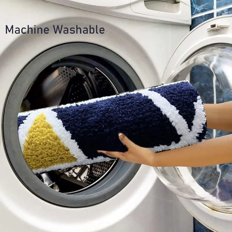 Luxe Comfy Bathmat - Blue