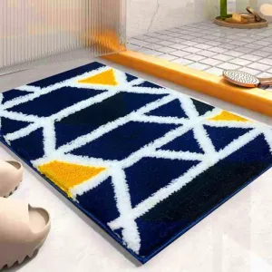 Luxe Comfy Bathmat - Blue