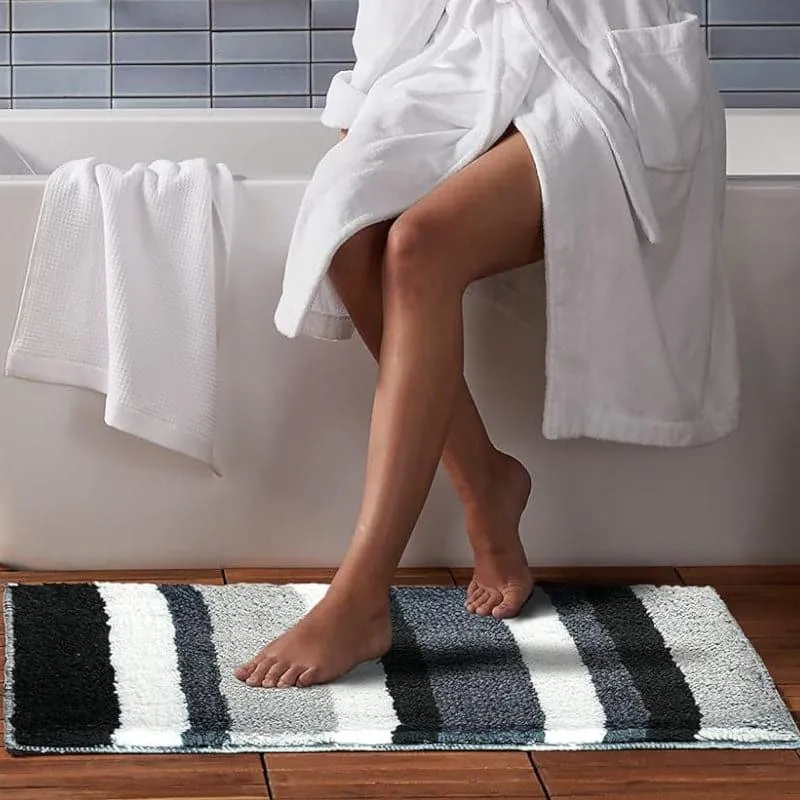 Luxe Soft Bathmat - Black
