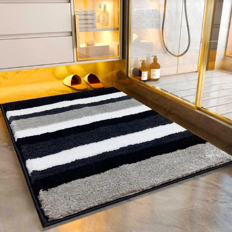 Luxe Soft Bathmat - Black