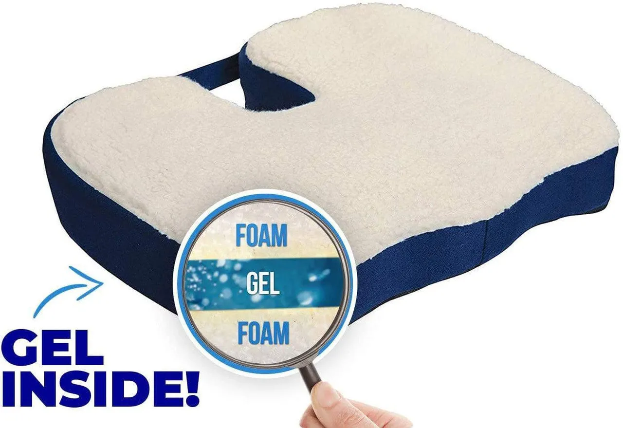 Memory Foam Comfort Seat Cushion