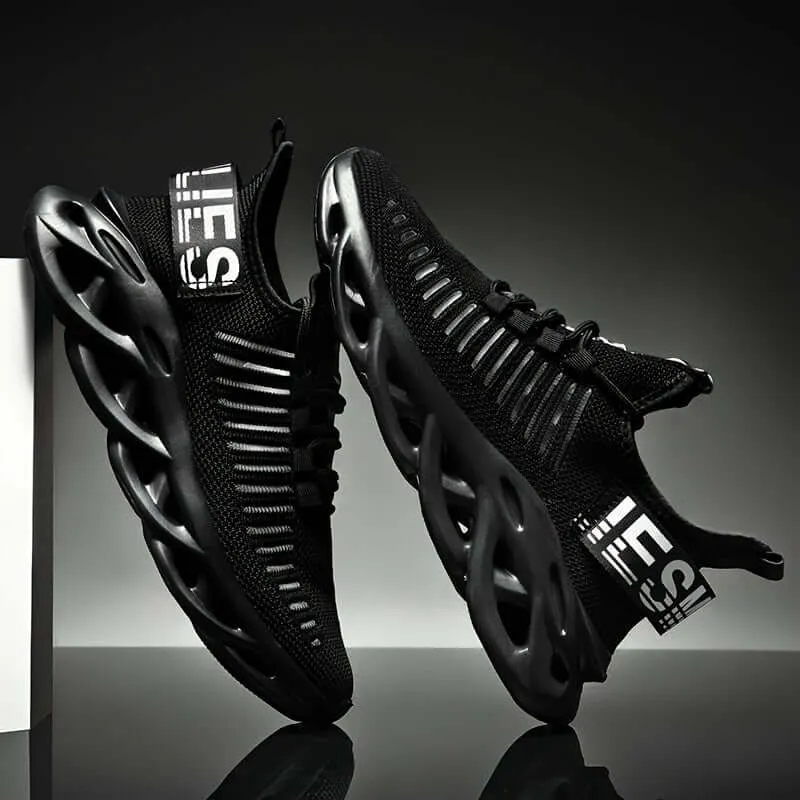 Men's Breathable Running Shoes with Cushioned Sole
