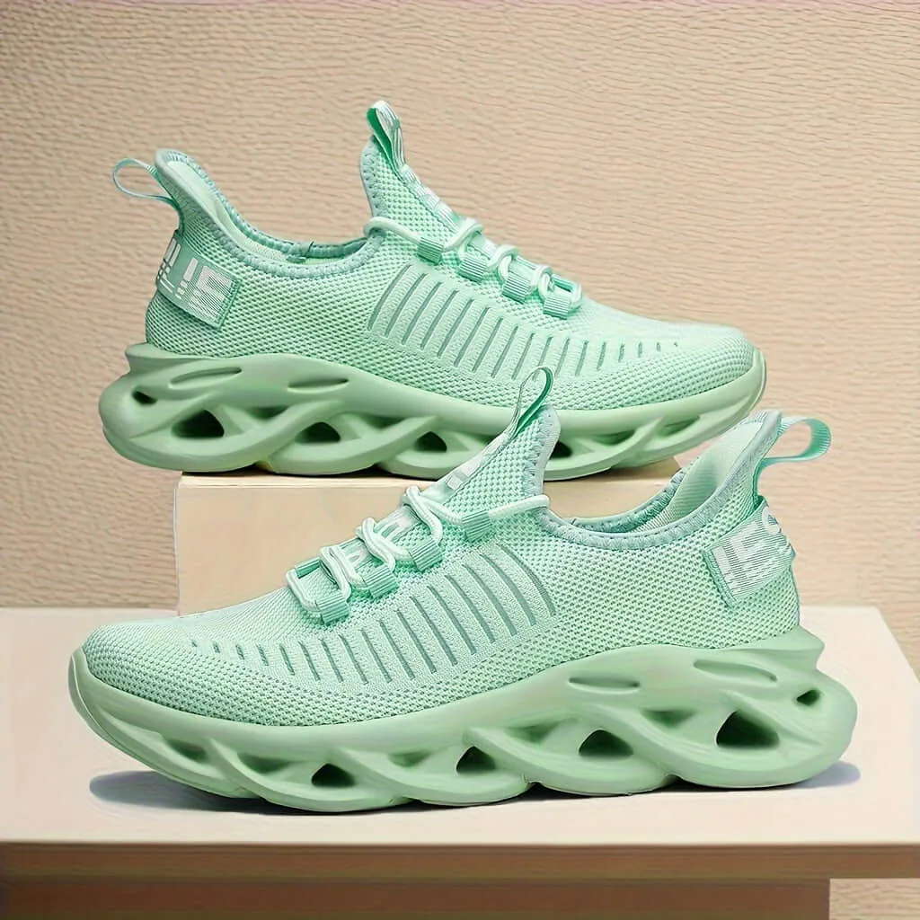 Men's Breathable Running Shoes with Cushioned Sole