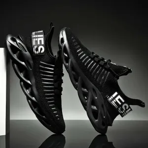 Men's Breathable Running Shoes with Cushioned Sole