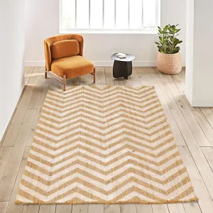 OnlyMat Artisan Luxe Rug - ZigZag - Carpet Weave - Jute Carpet