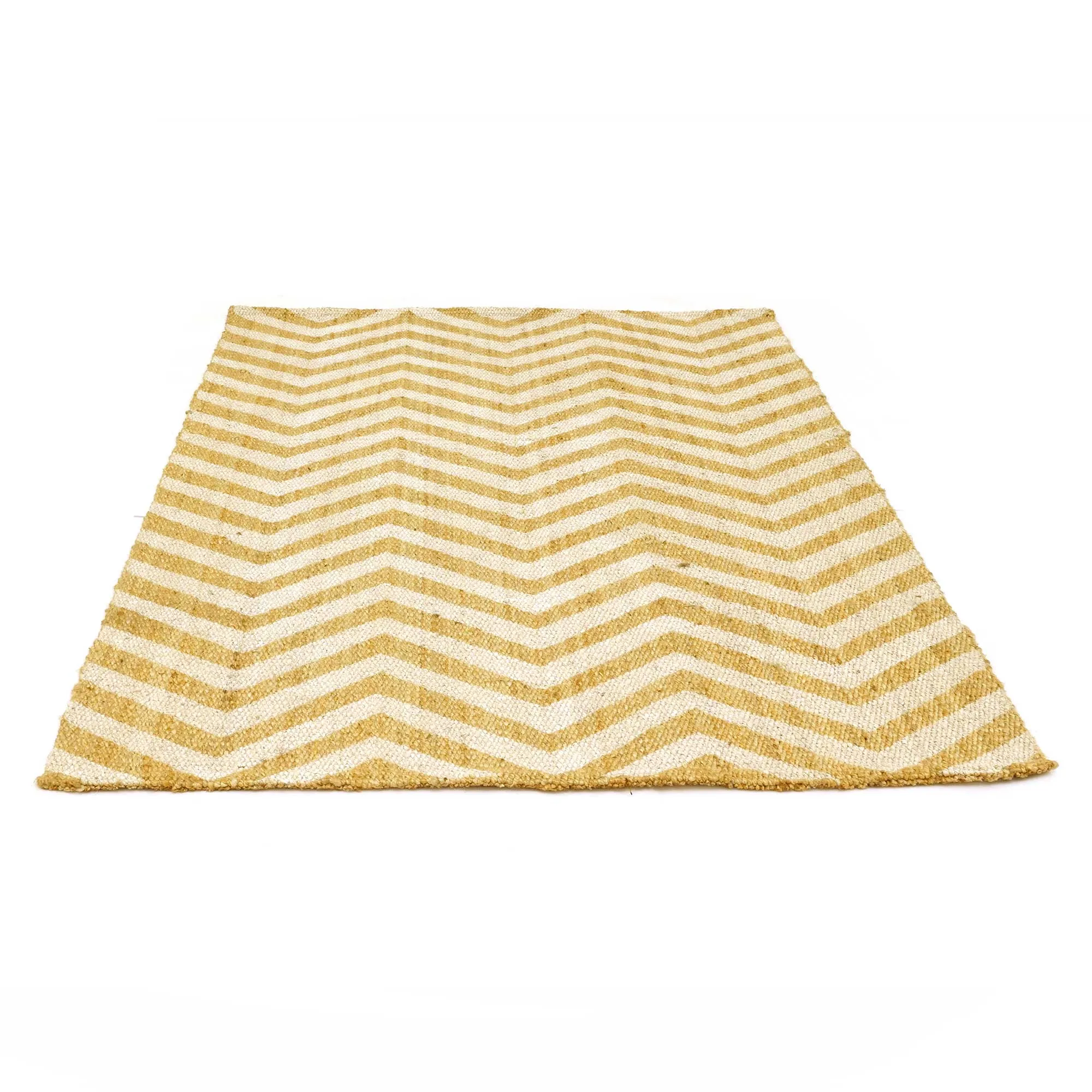 OnlyMat Artisan Luxe Rug - ZigZag - Carpet Weave - Jute Carpet