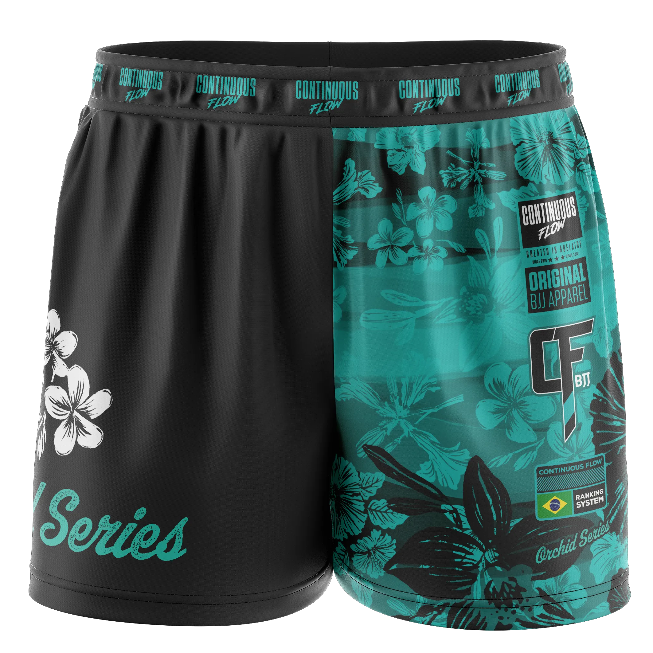 Orchid Series Elastic Waisted Teal