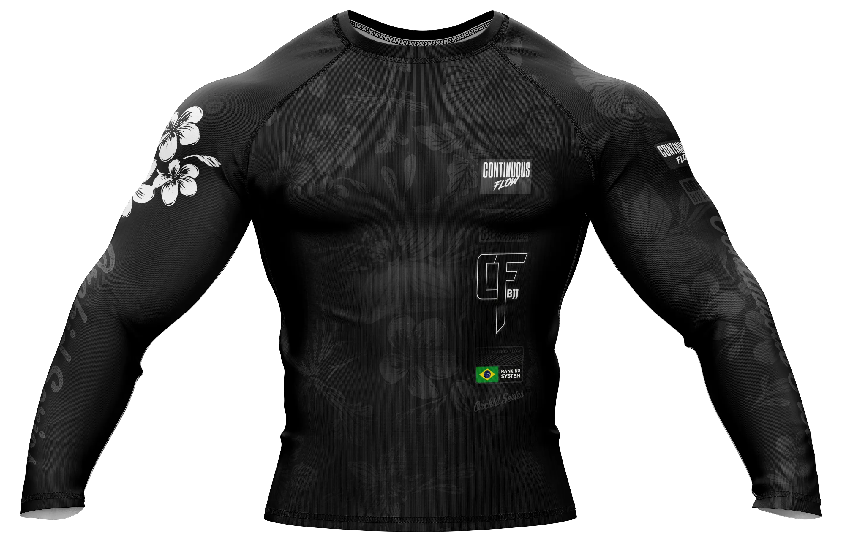 Orchid Series Long Sleeve Black