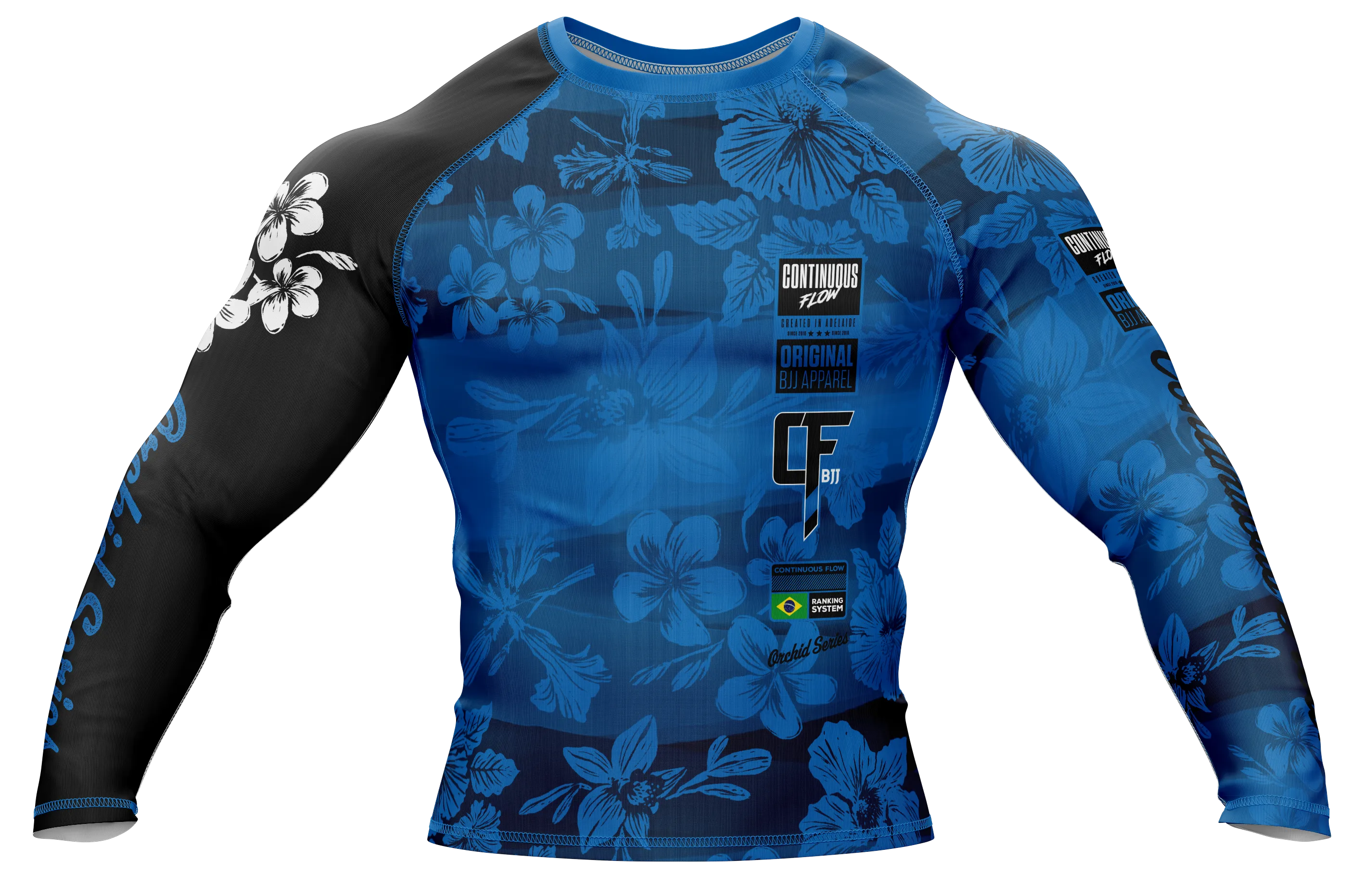 Orchid Series Long Sleeve Blue