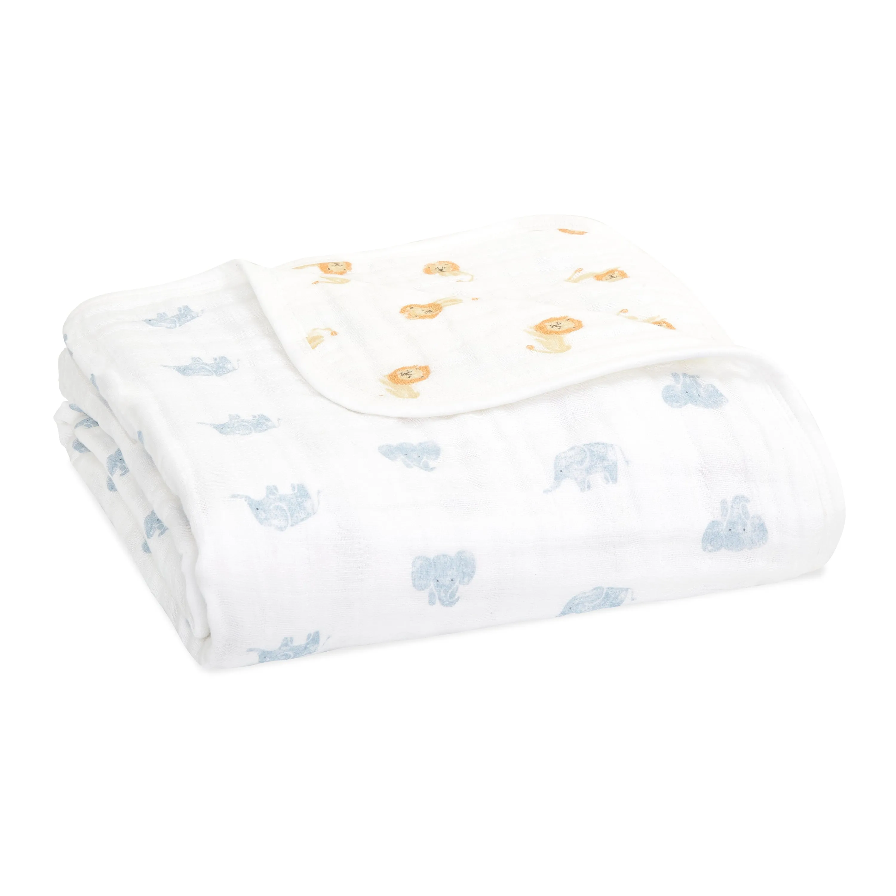 Organic Cotton Dream Blanket - Animal Kingdom