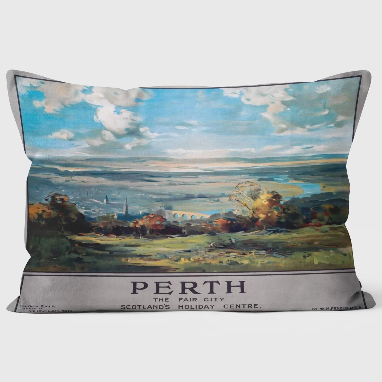 Perth" The Fair City"   - National Railway Museum Cushion