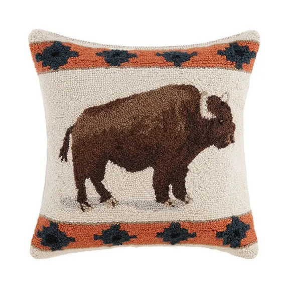 ROAMING BUFFALO 🦬 Hook Pillow