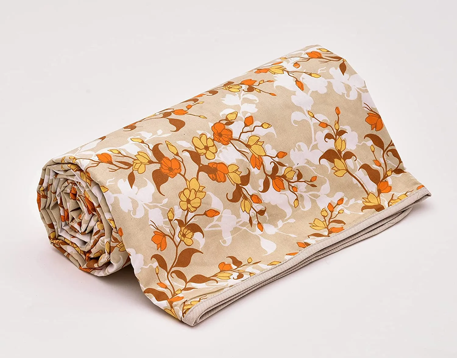 RRC Cotton Reversible Dohar Single Bed, Soft Lightweight Bed Blanket, AC Dohar Blanket for Summers/Winter 57X87(Inches) Pack of 2 Flannel Dohar Throws for Bed