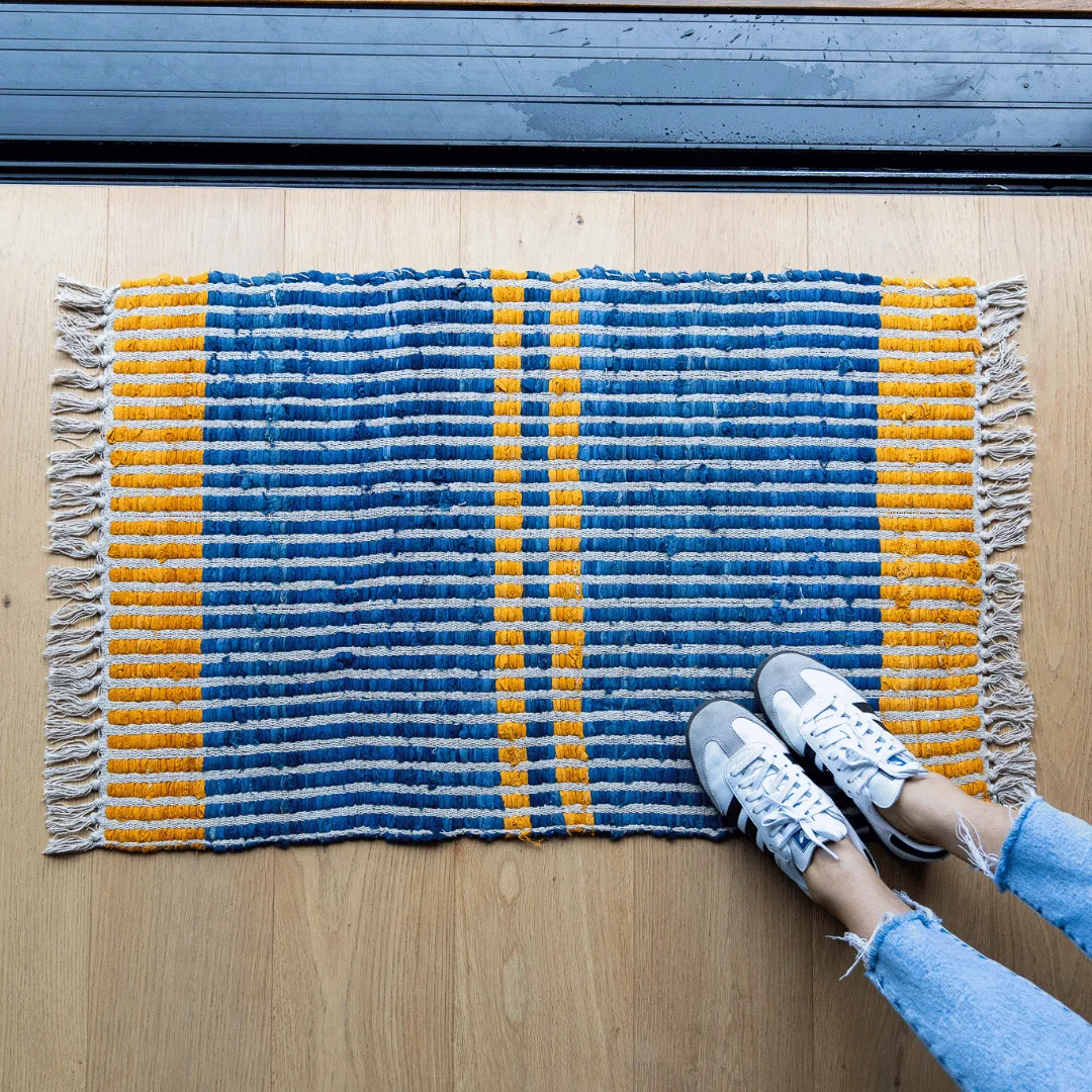 Scarpa Cotton Floor Mat - Blue