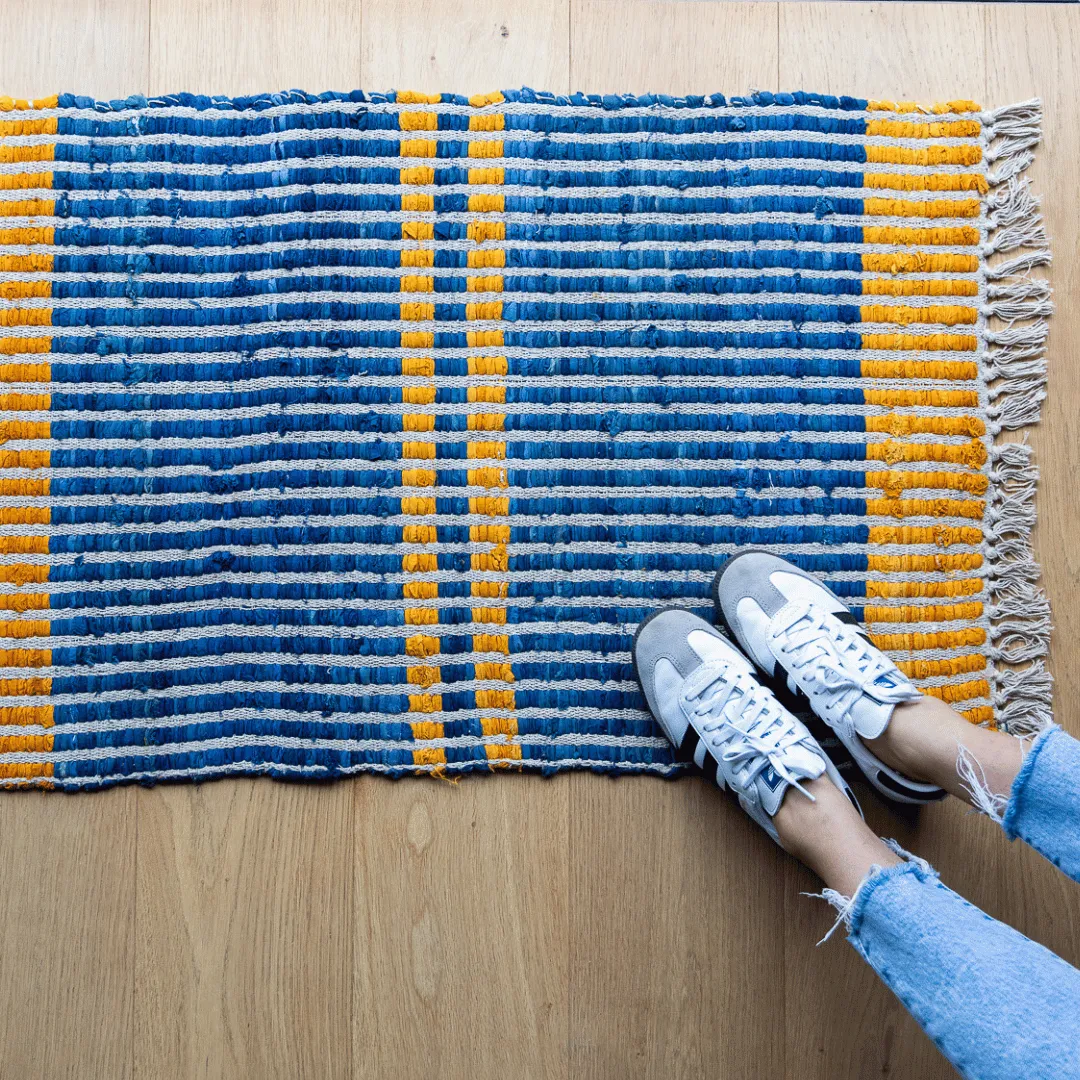 Scarpa Cotton Floor Mat - Blue