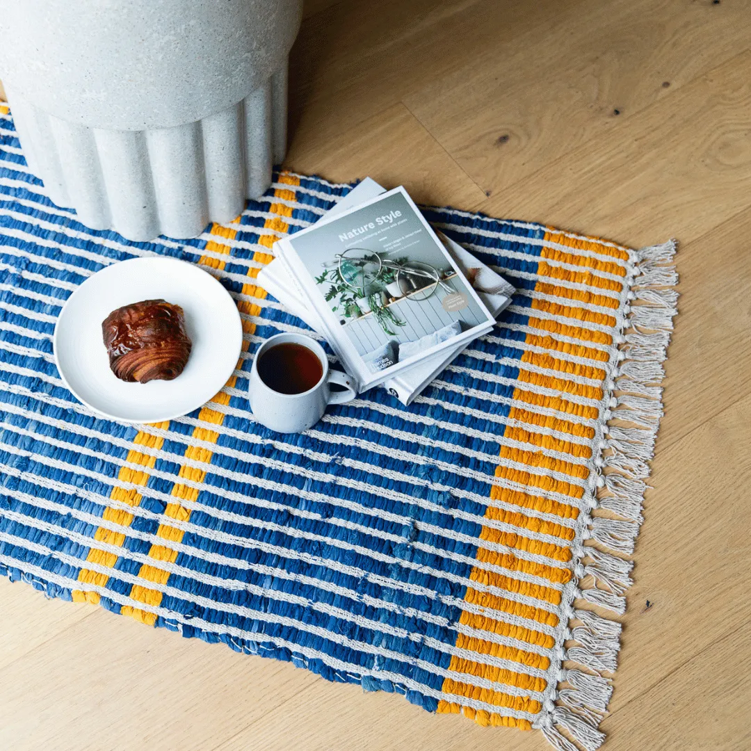 Scarpa Cotton Floor Mat - Blue