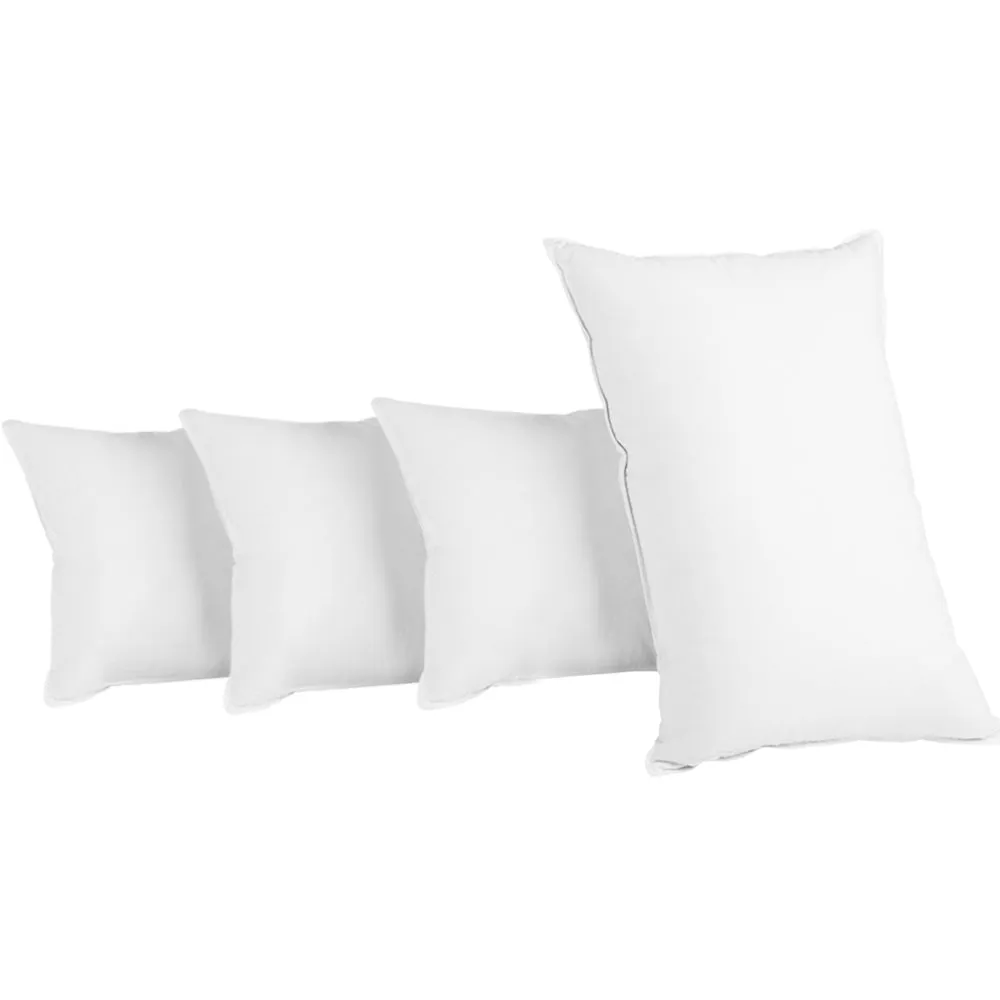 Set of 4 Bed Pillow Family Hotel 50X90CM