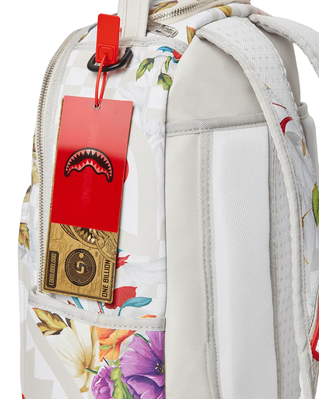 Sprayground Backpack IN THE GARDEN BACKPACK White
