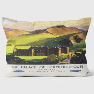 The Palace Of Holyroodhouse 1955 - National Railway Museum Cushion