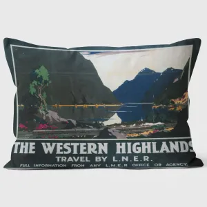 The Western Highlands  - National Railway Museum Cushion