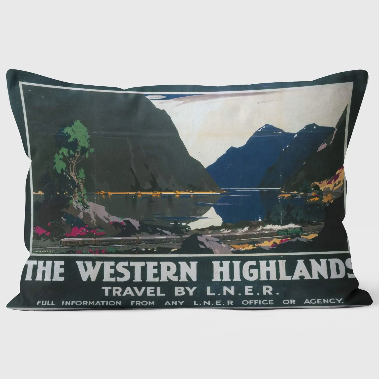 The Western Highlands  - National Railway Museum Cushion