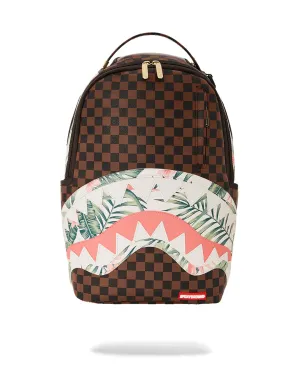 Tropical Floral Sip Backpack