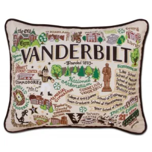 VANDERBILT UNIVERSITY PILLOW BY CATSTUDIO