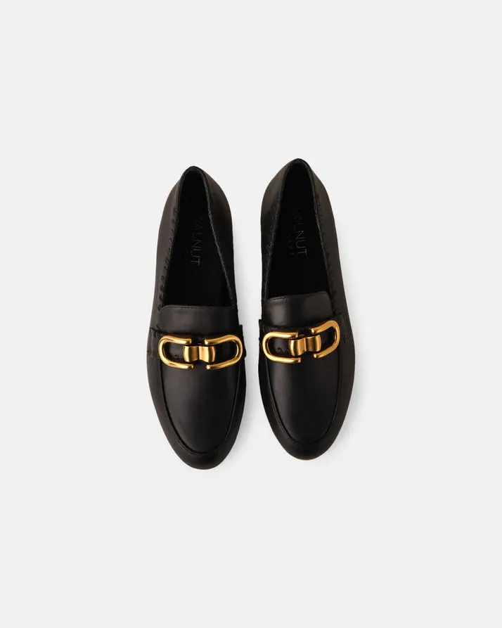 WALNUT MELBOURNE THEA LEATHER LOAFER