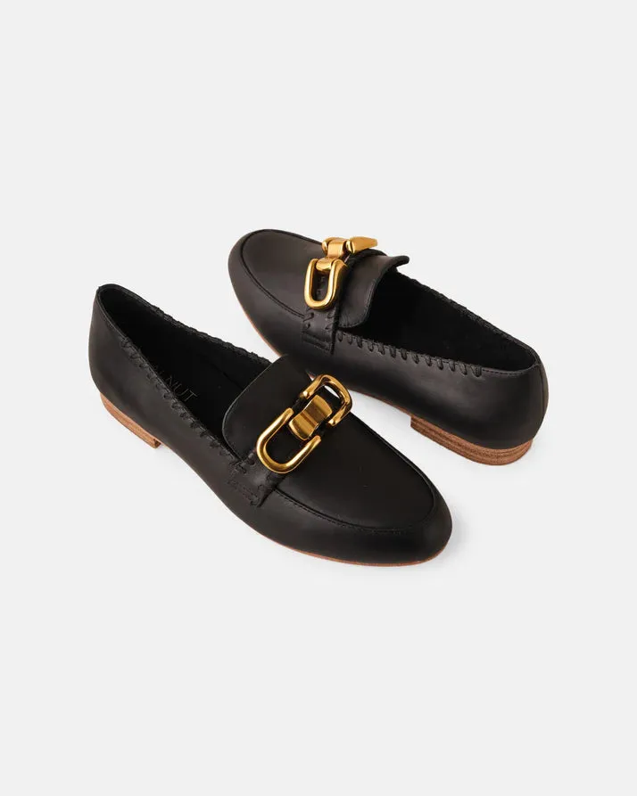WALNUT MELBOURNE THEA LEATHER LOAFER